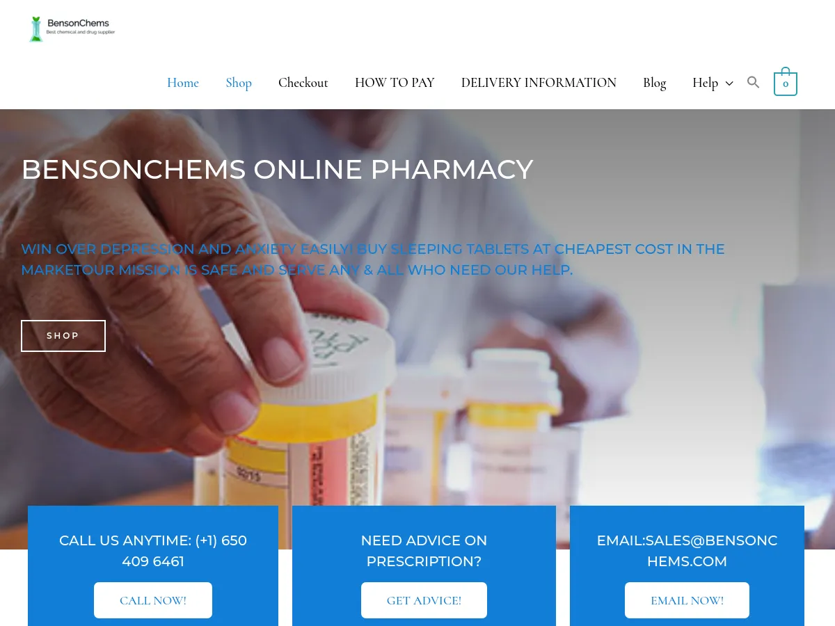 bensonchems.com