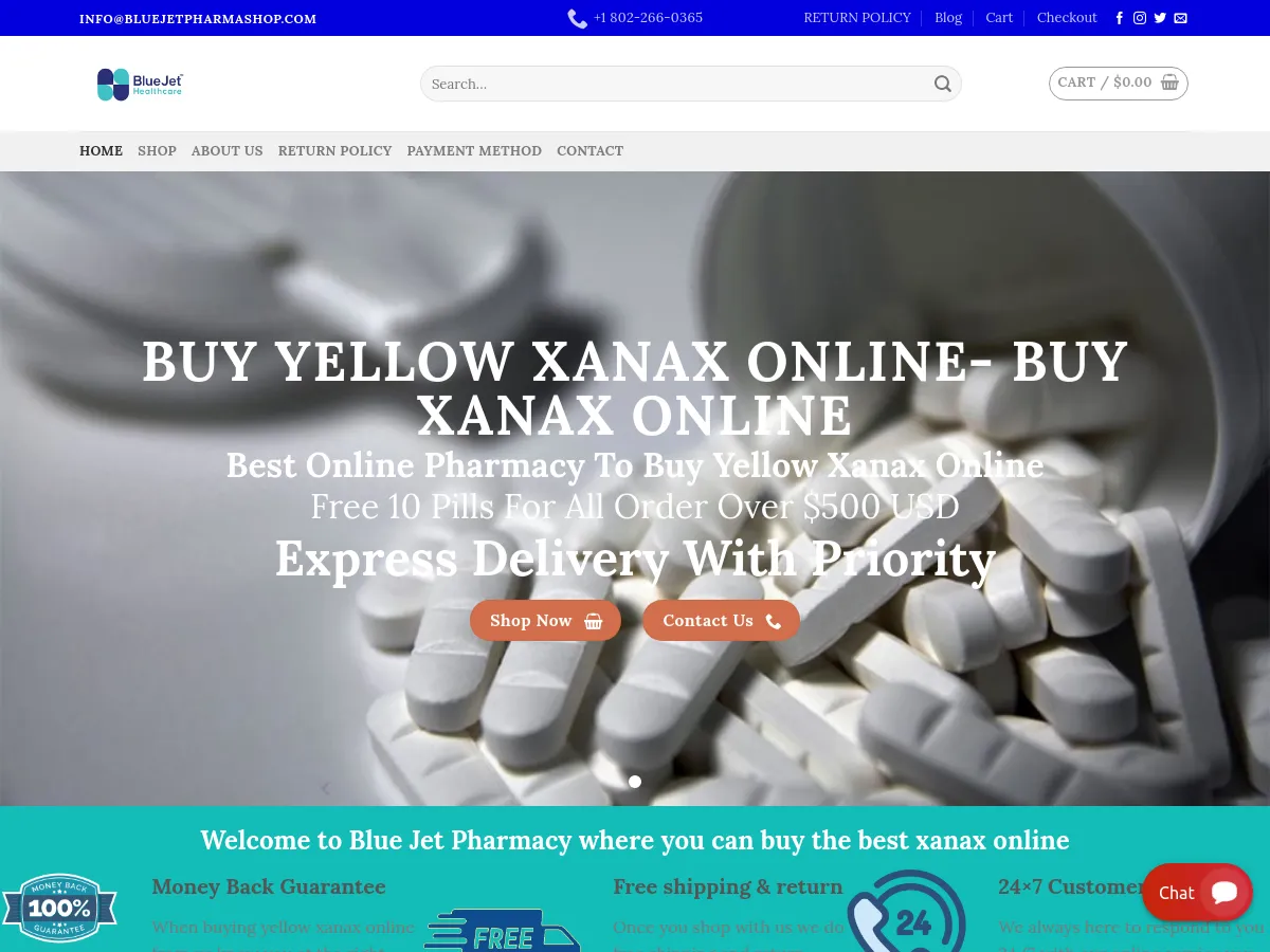 bluejetpharmashop.com
