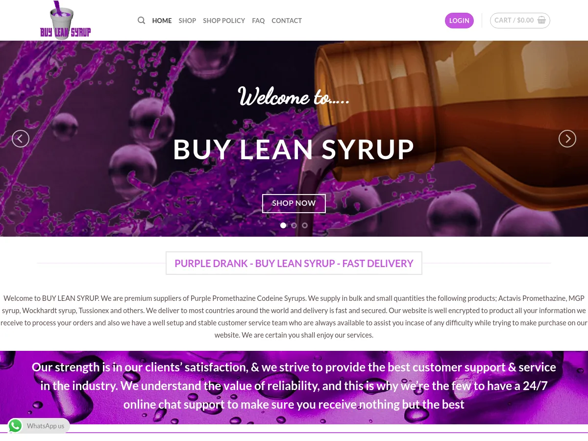 buyleansyrup.com