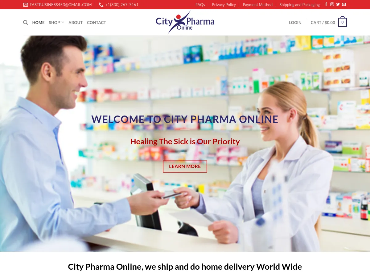 citypharmaonline.com