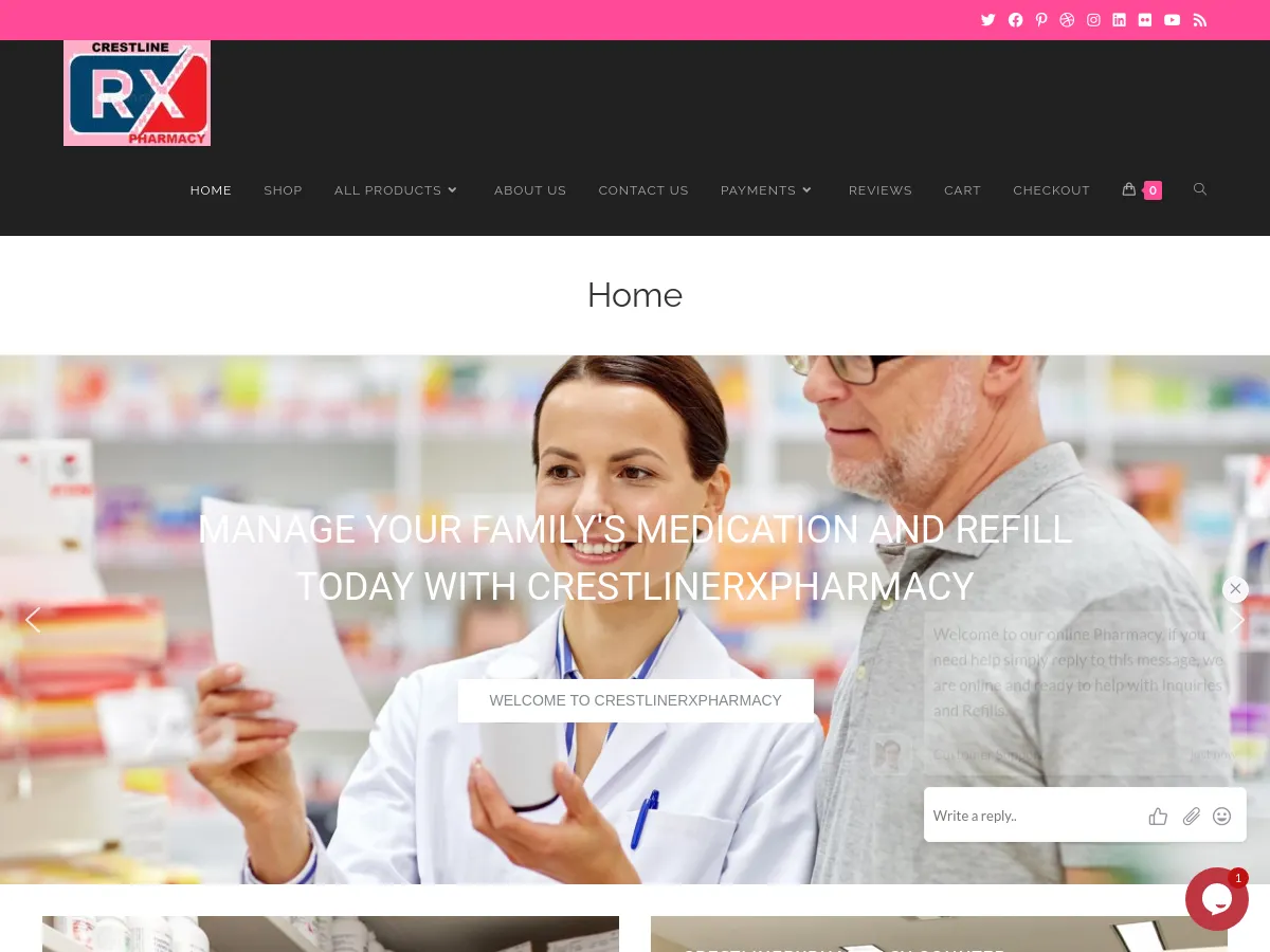 crestlinerxpharmacy.com