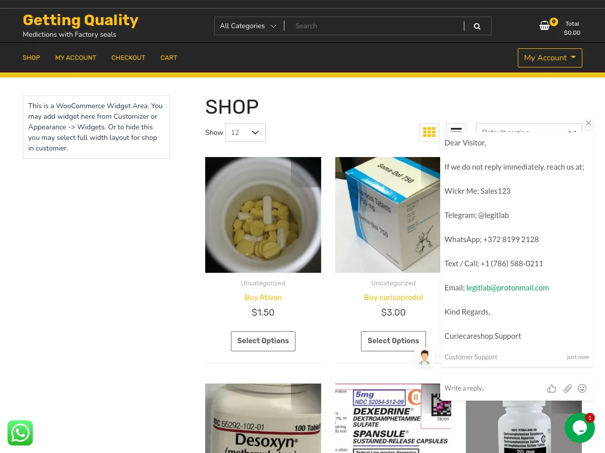 curiecareshop.com