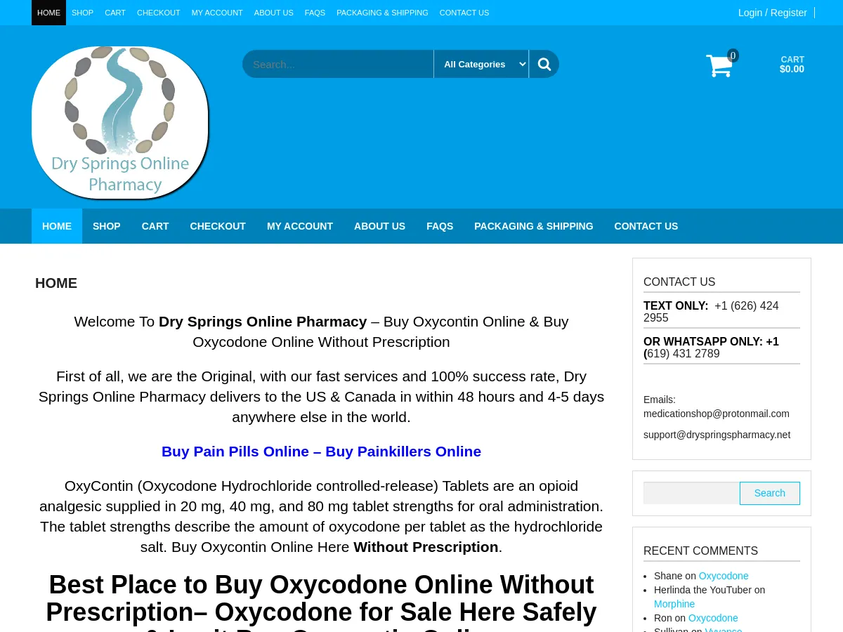 dryspringspharmacy.net