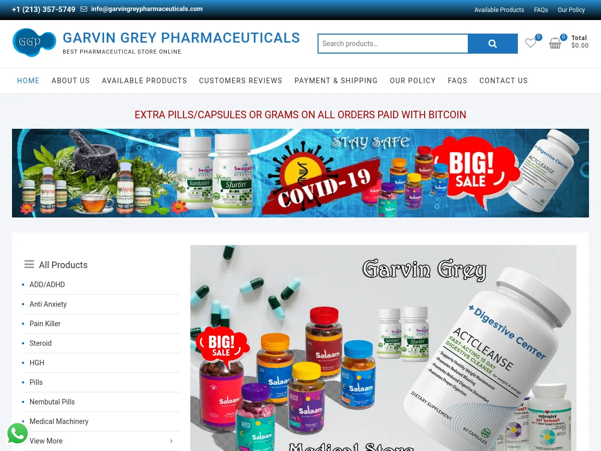 garvingreypharmaceuticals.com