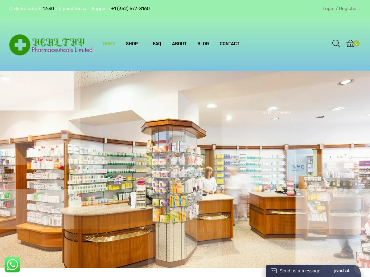 healthypharmaceuticals.com
