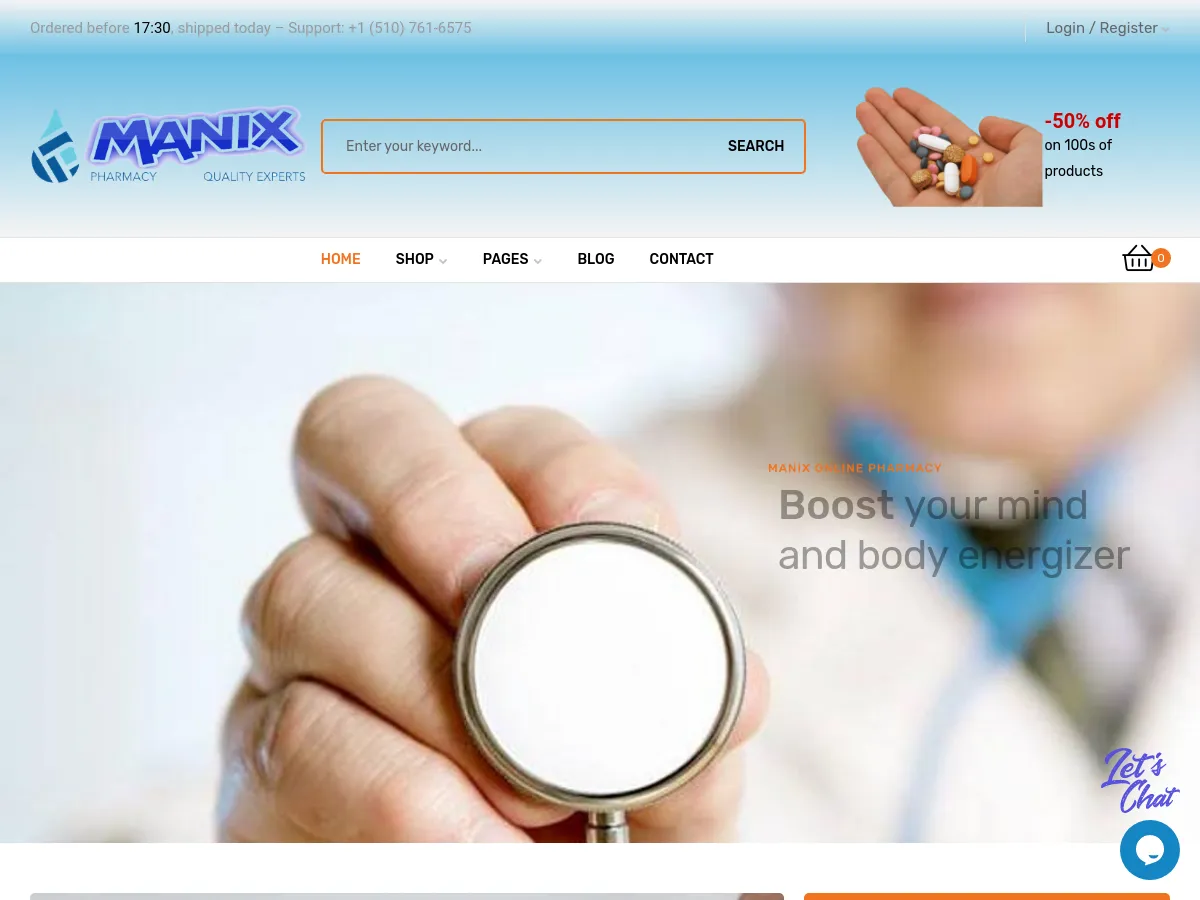 manixpharmameds.com