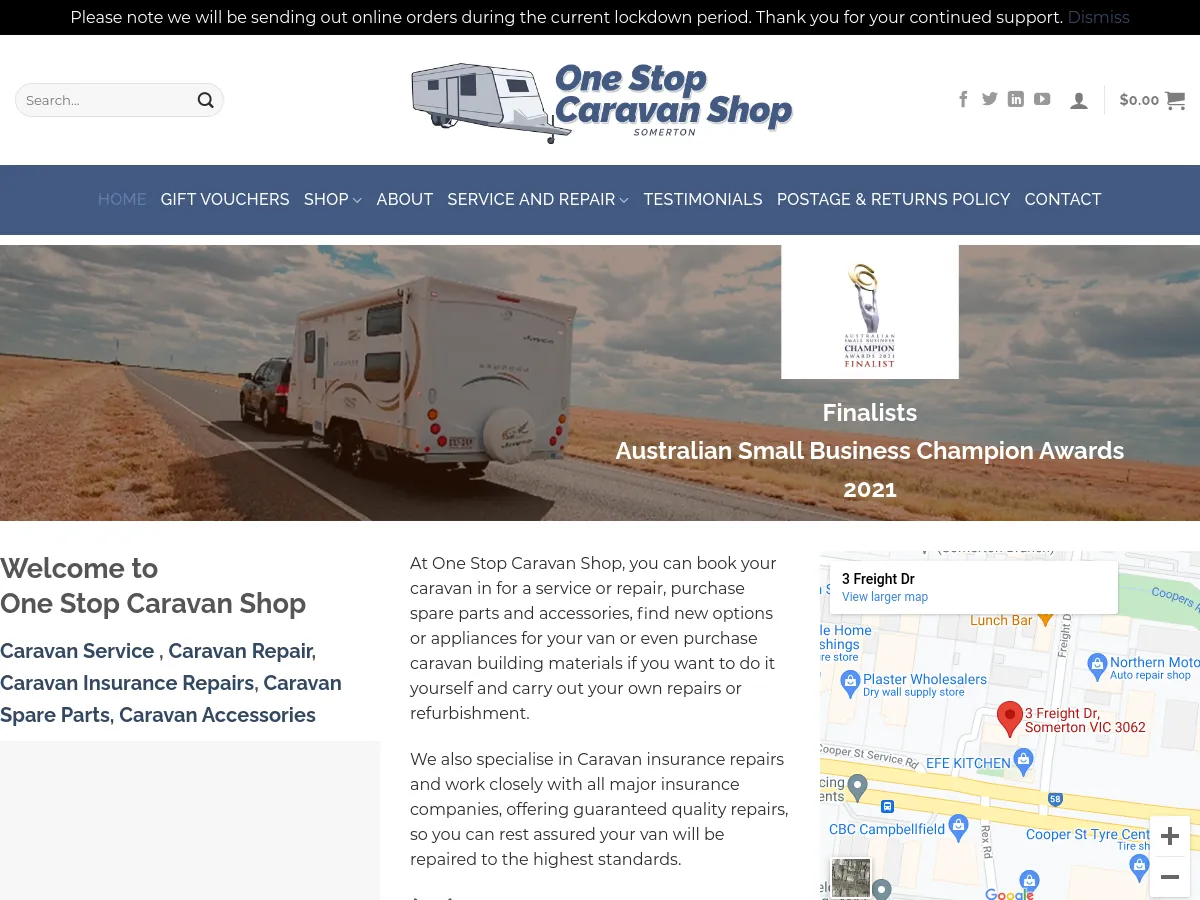 onestopcaravanshop.com.au