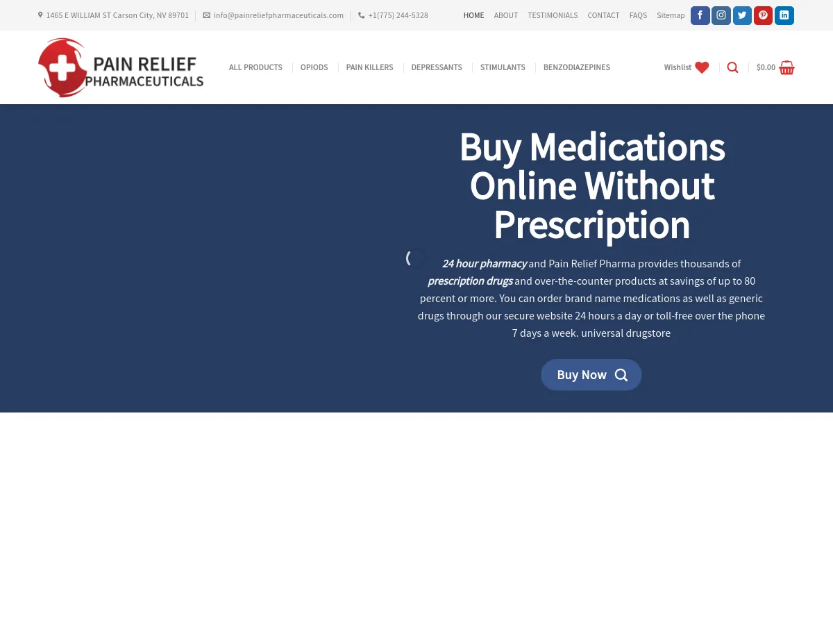 painreliefpharmaceuticals.com