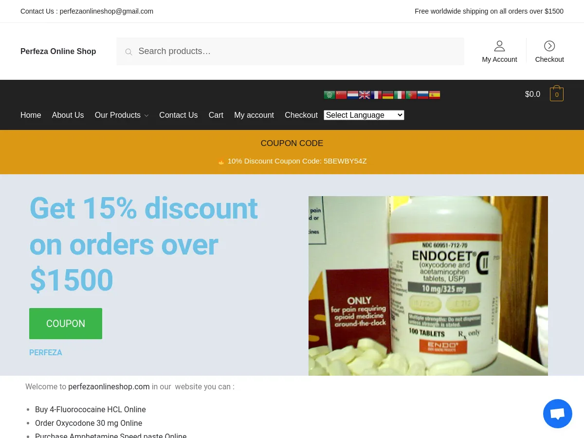perfezaonlineshop.com