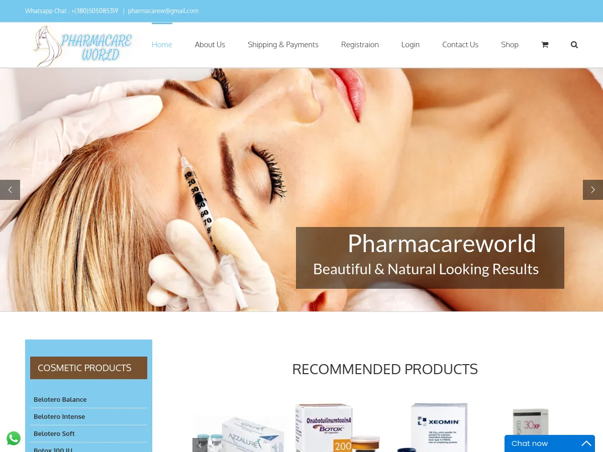 pharmacareworld.net