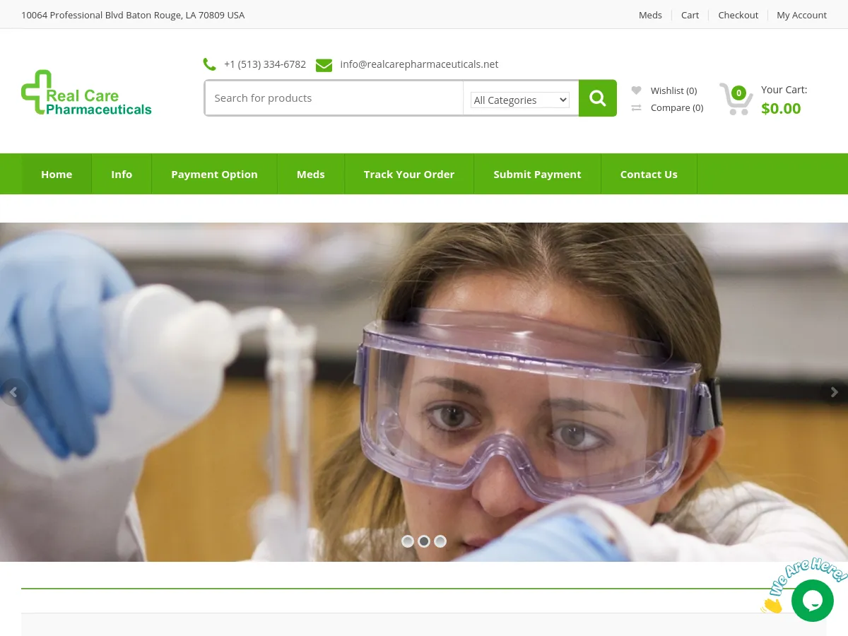 realcarepharmaceuticals.net