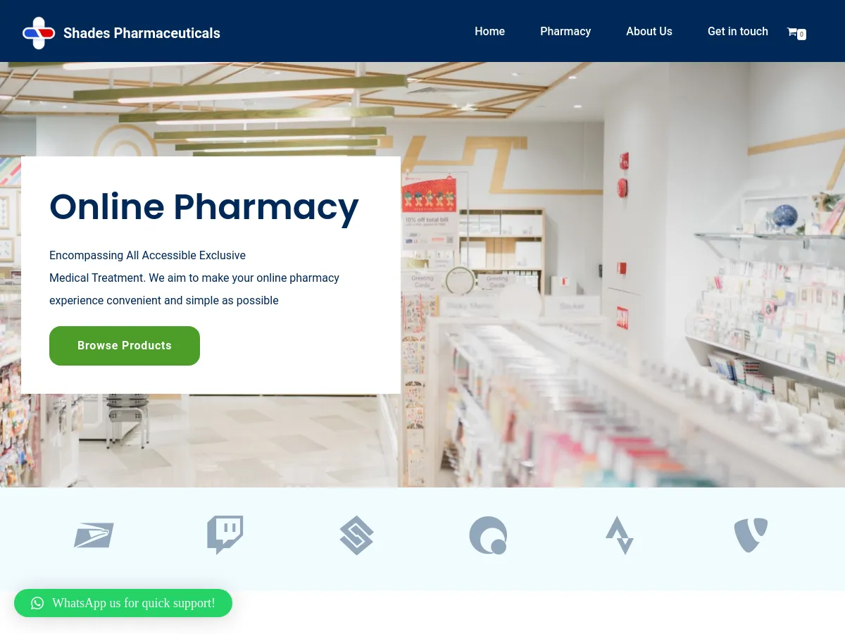 shadespharmaceuticals.com