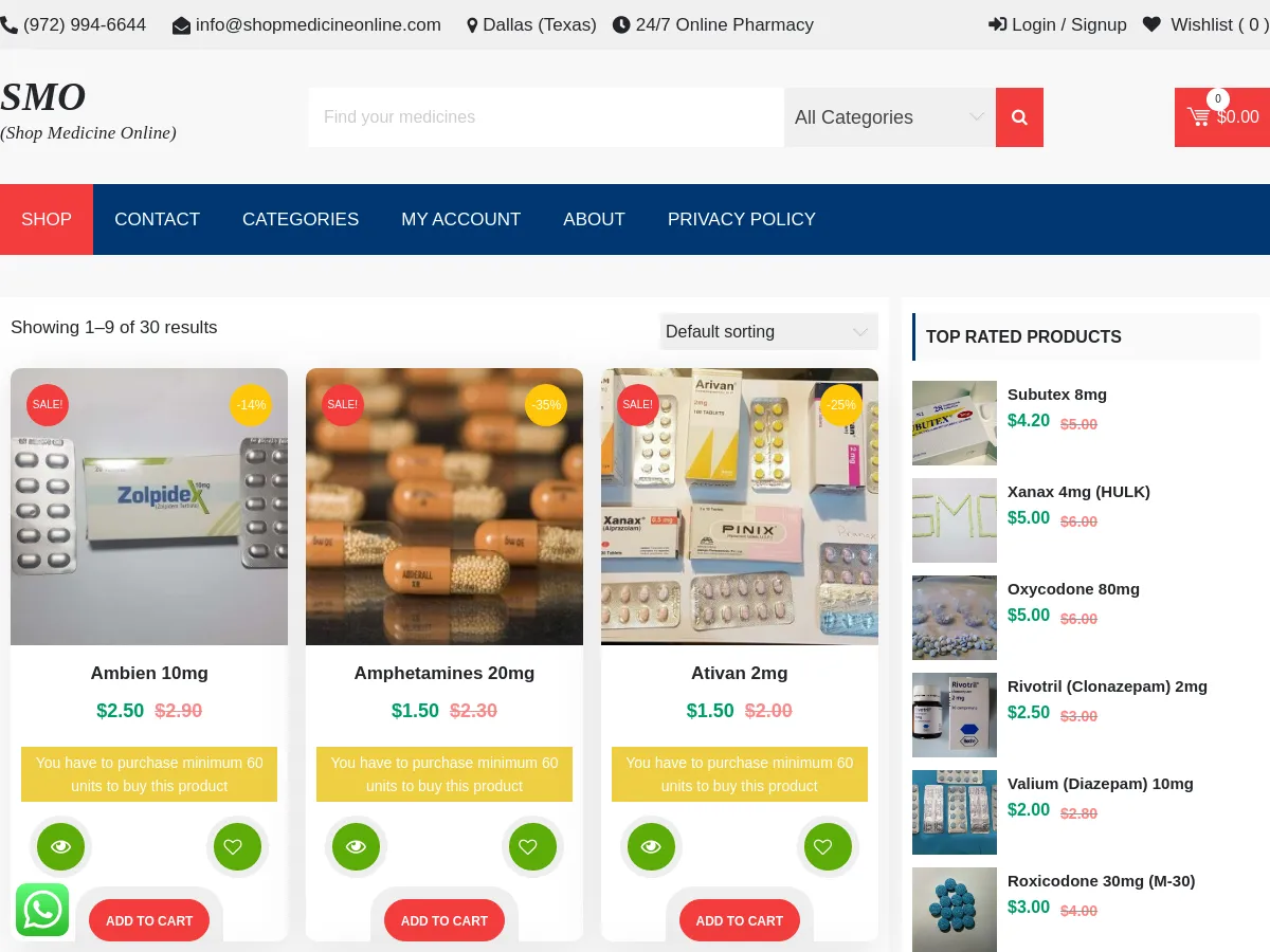 shopmedicineonline.com