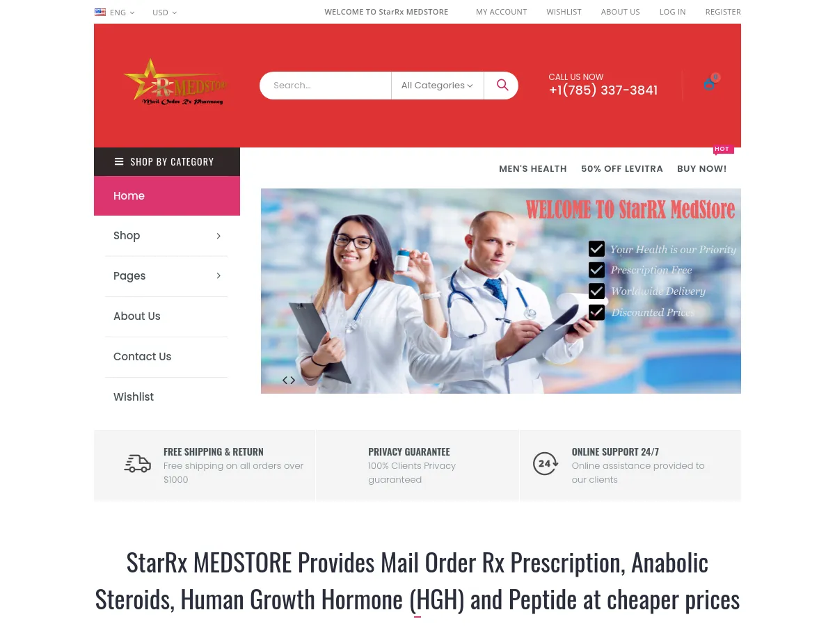 starrxmedstore.com