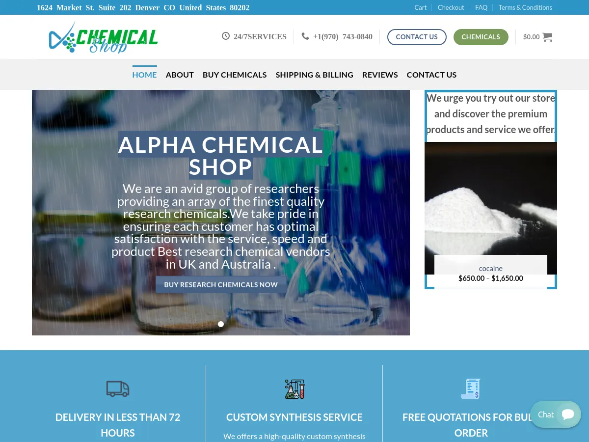 alphachemicalshop.com