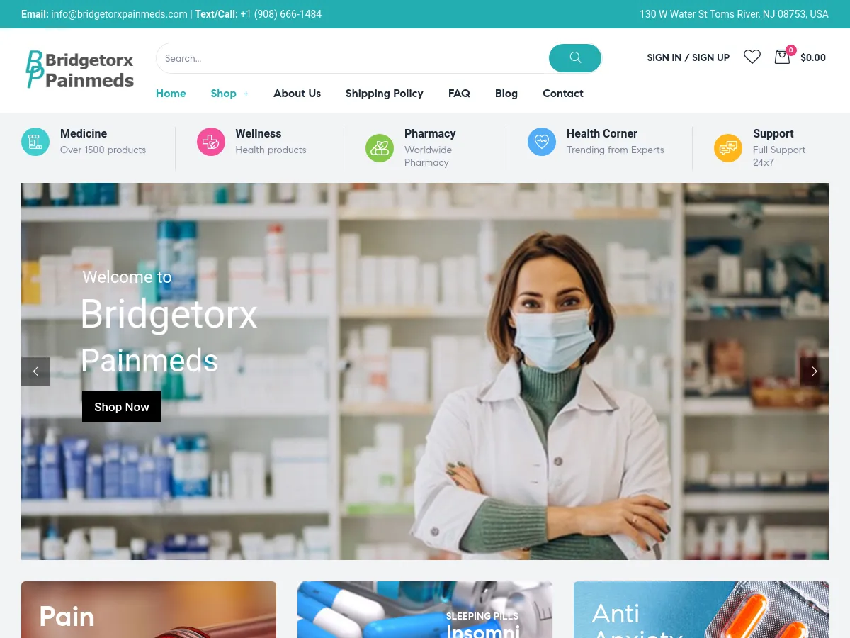 bridgetorxpainmeds.com