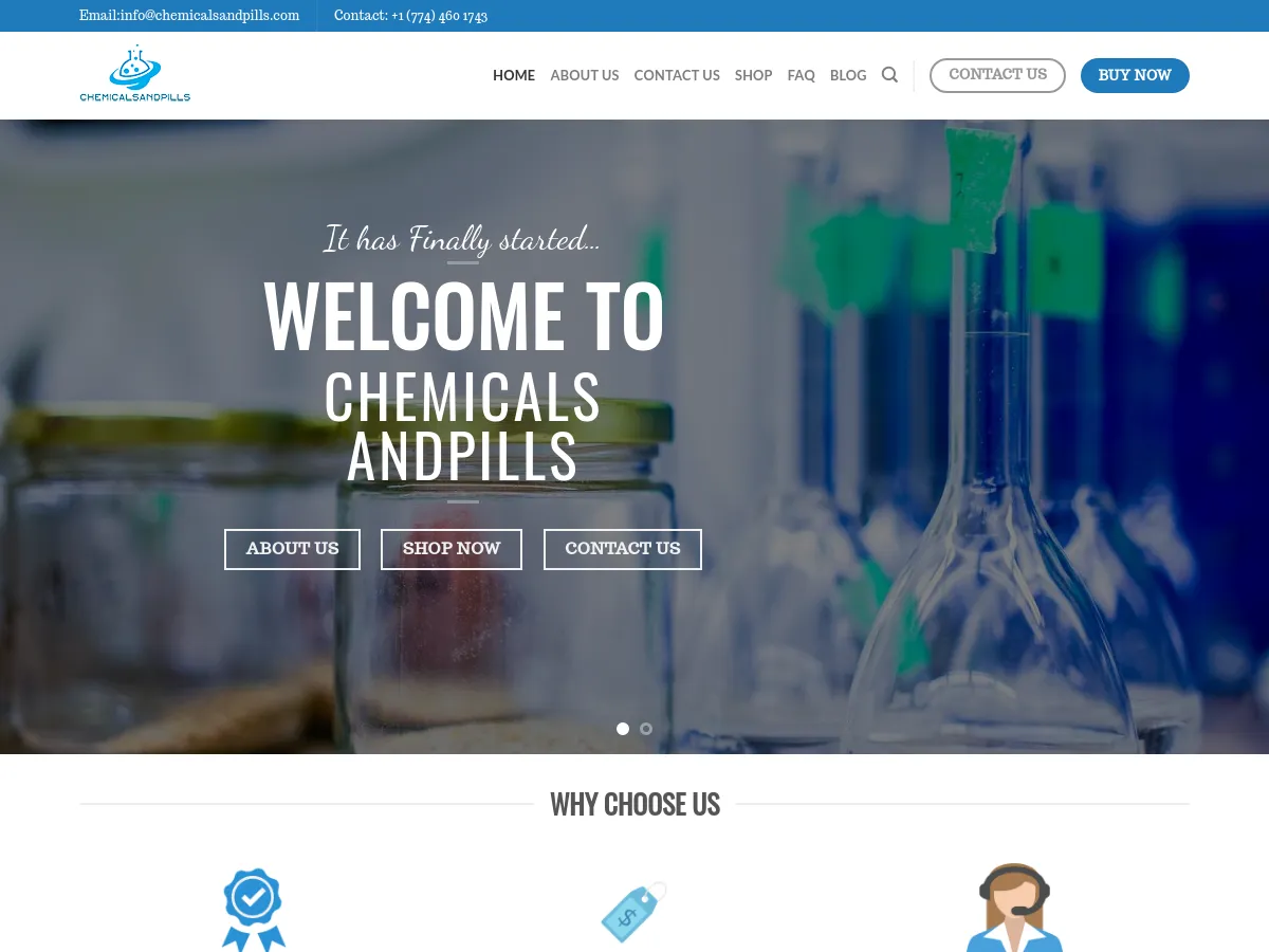 chemicalsandpills.com