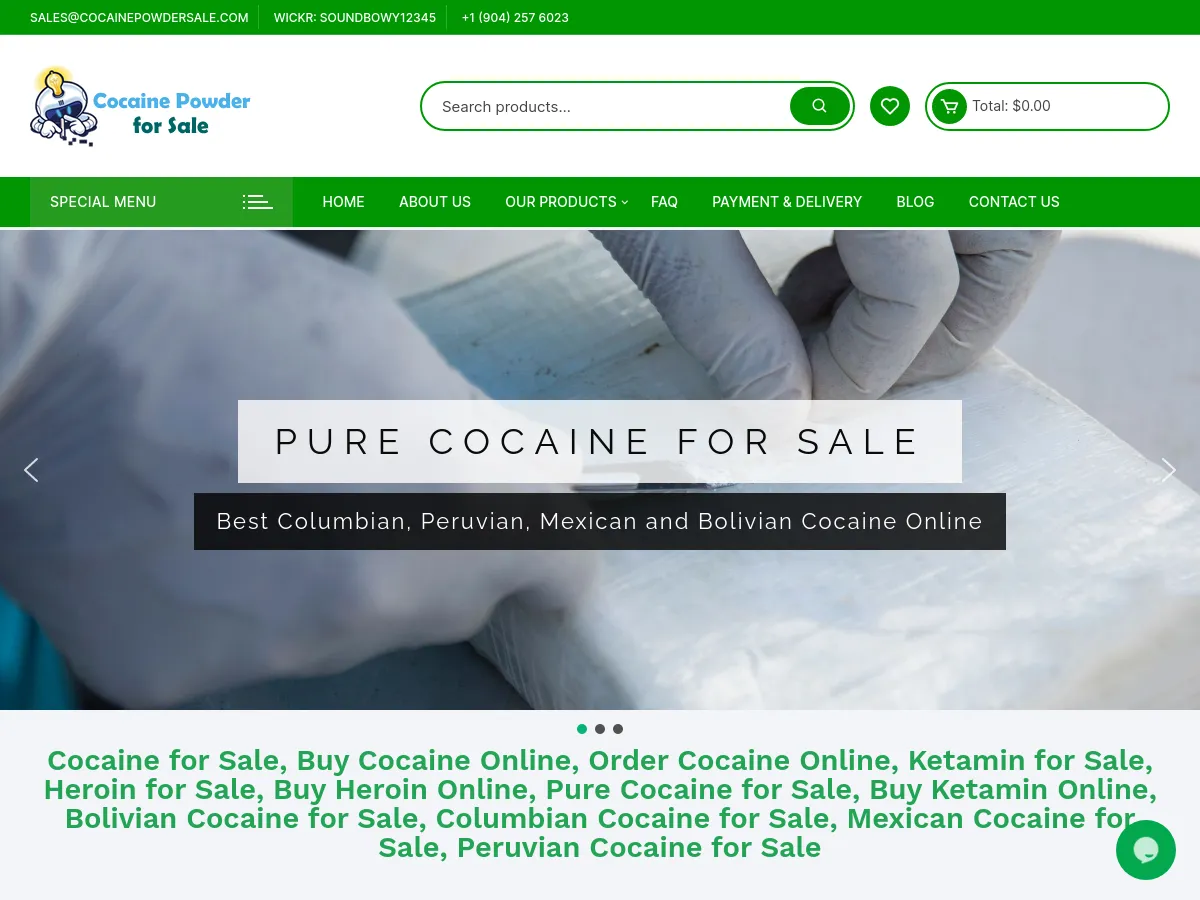 cocainepowdersale.com