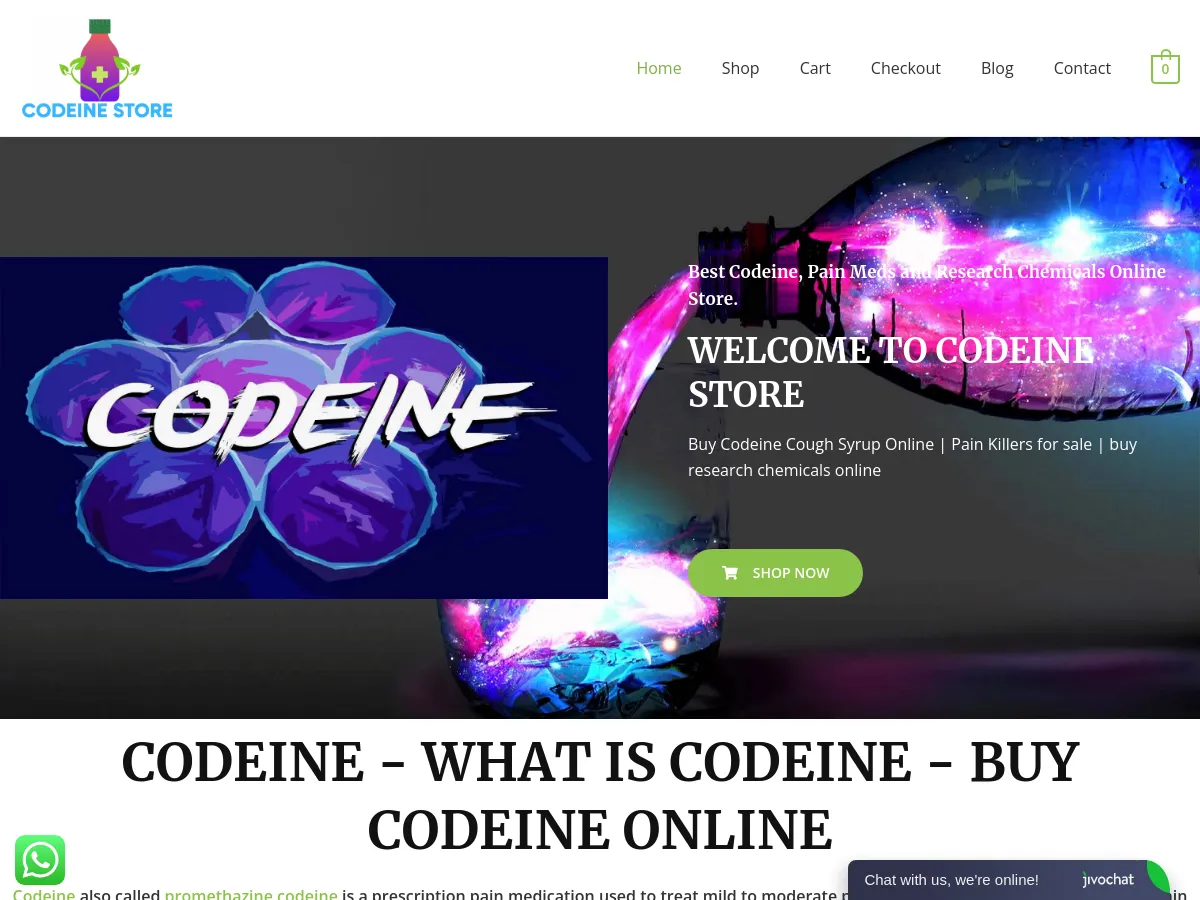 codeinestore.com