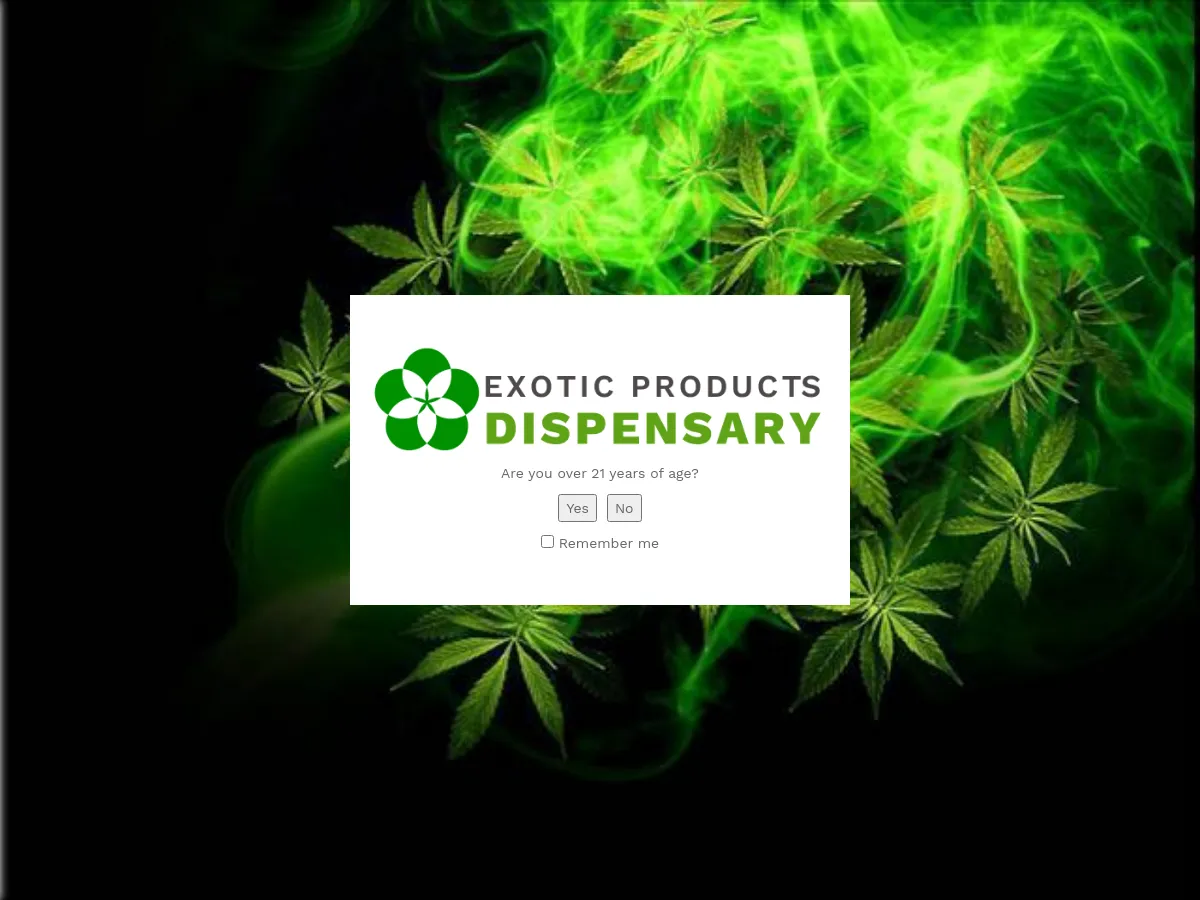 exoticproductsdispensary.com