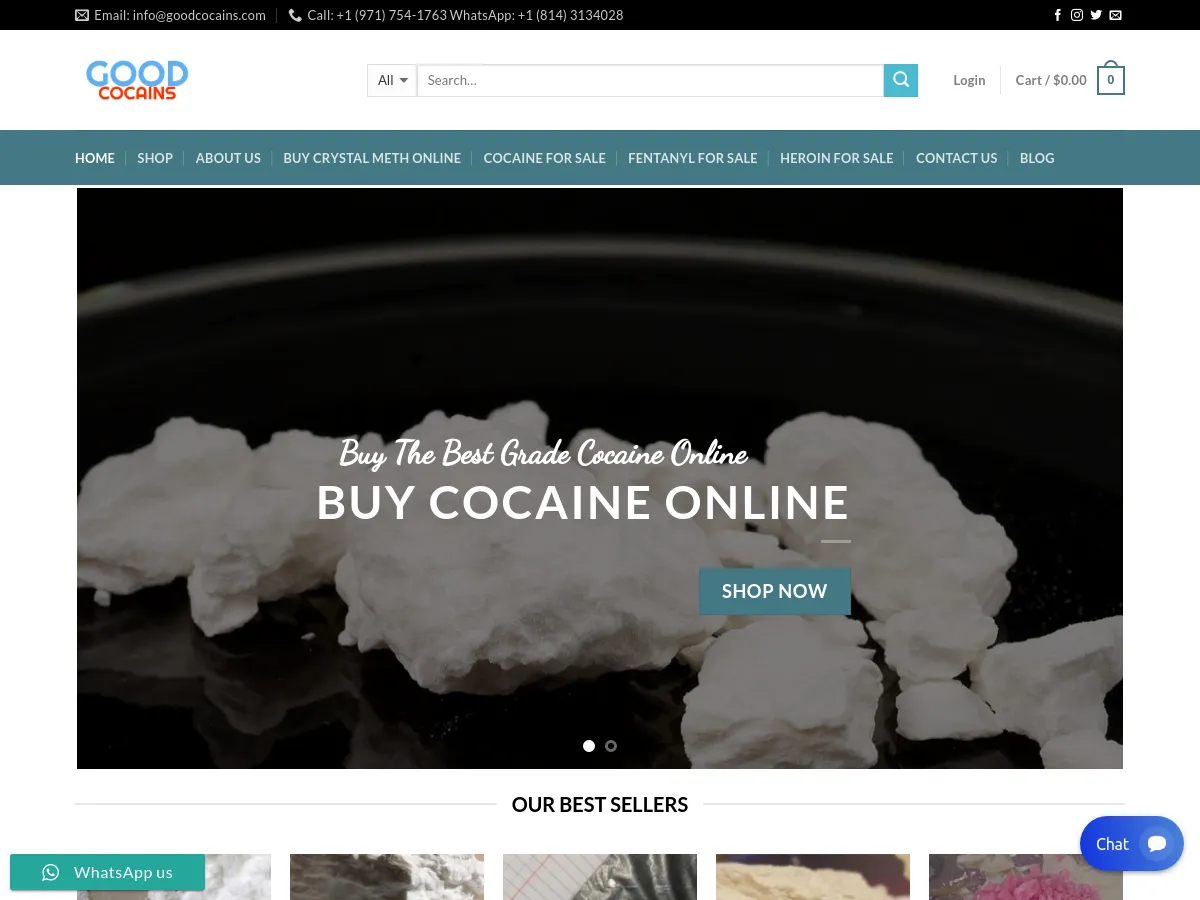goodcocains.com