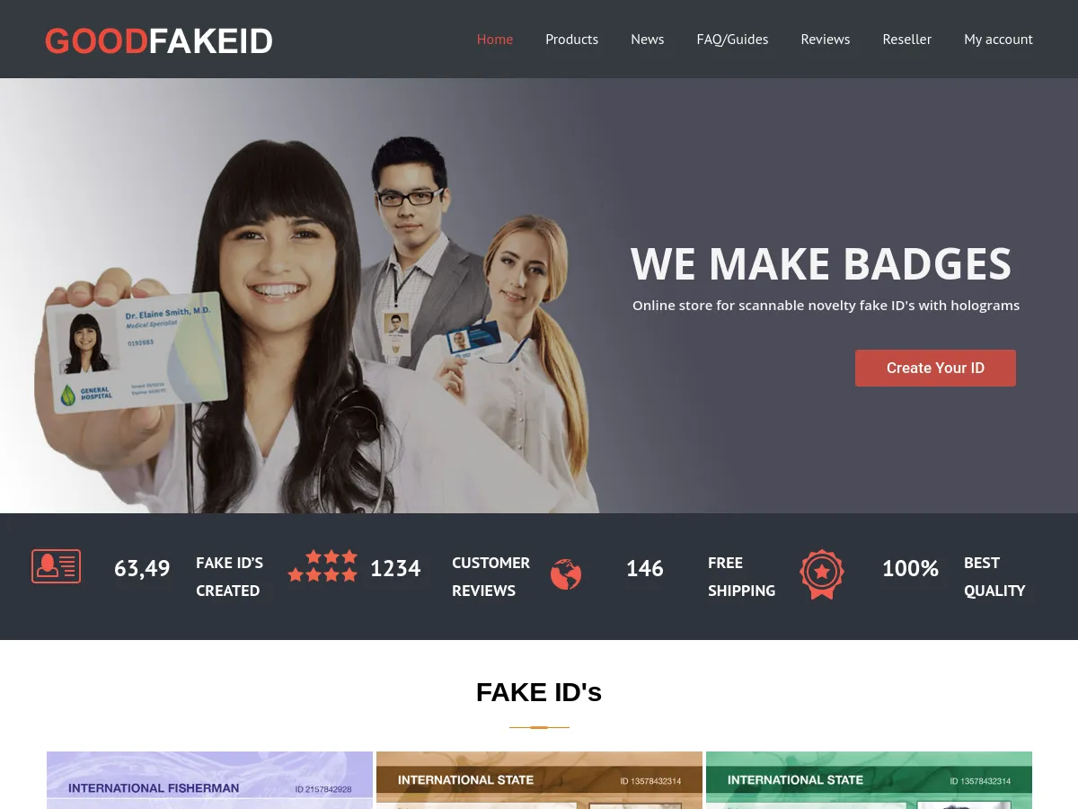 goodfakeid.com