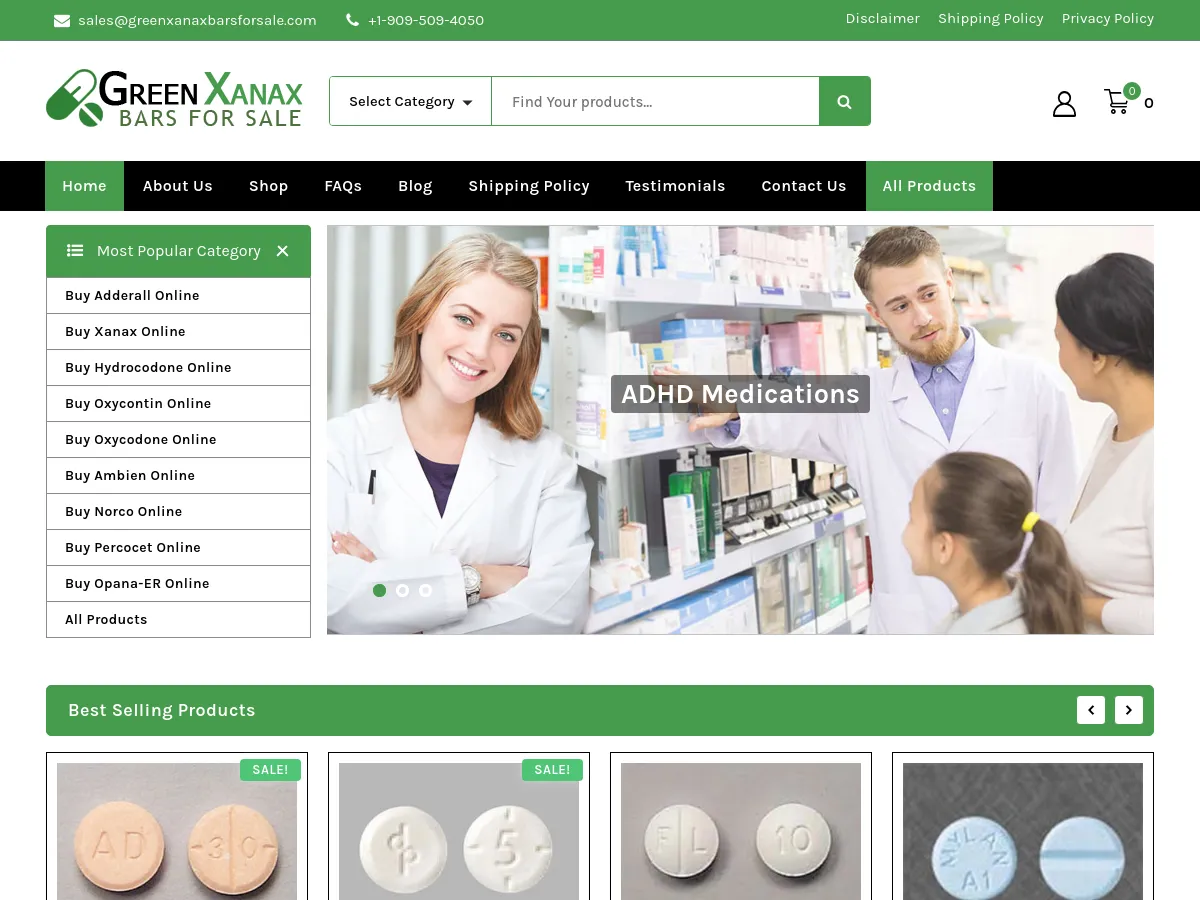 greenxanaxbarsforsale.com