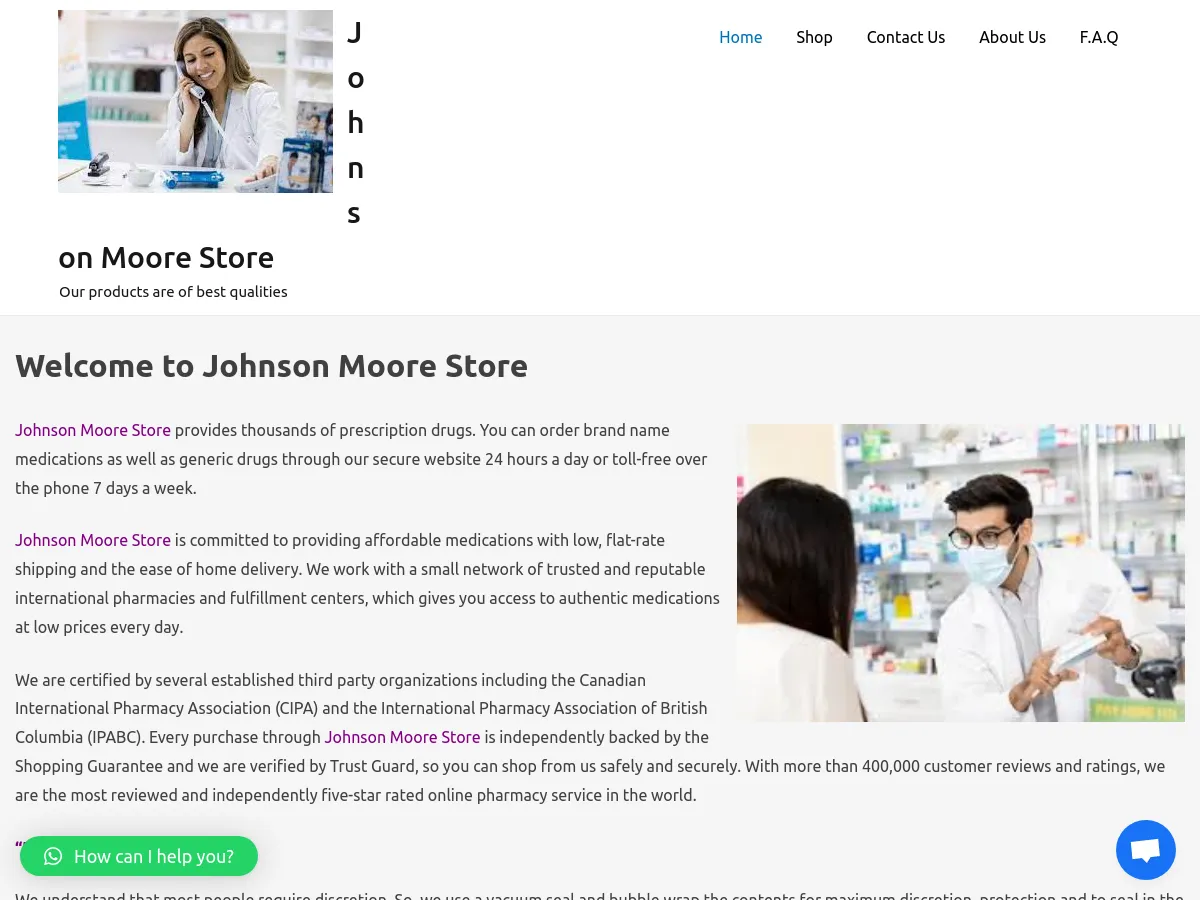 johnsonmoorestore.com