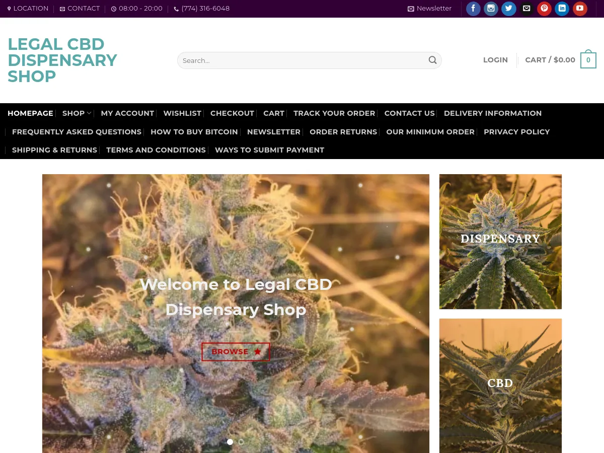 legalcbddispensaryshop.com