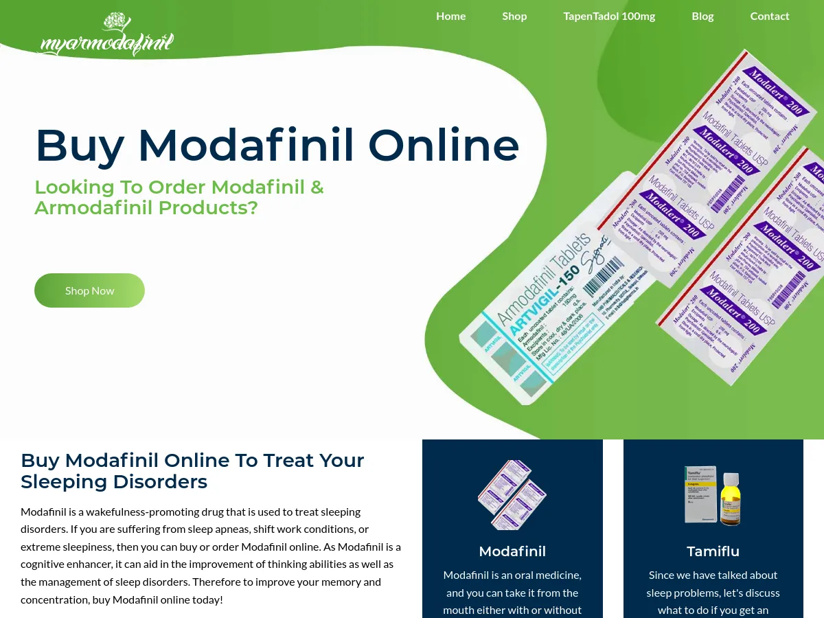 myarmodafinil.com