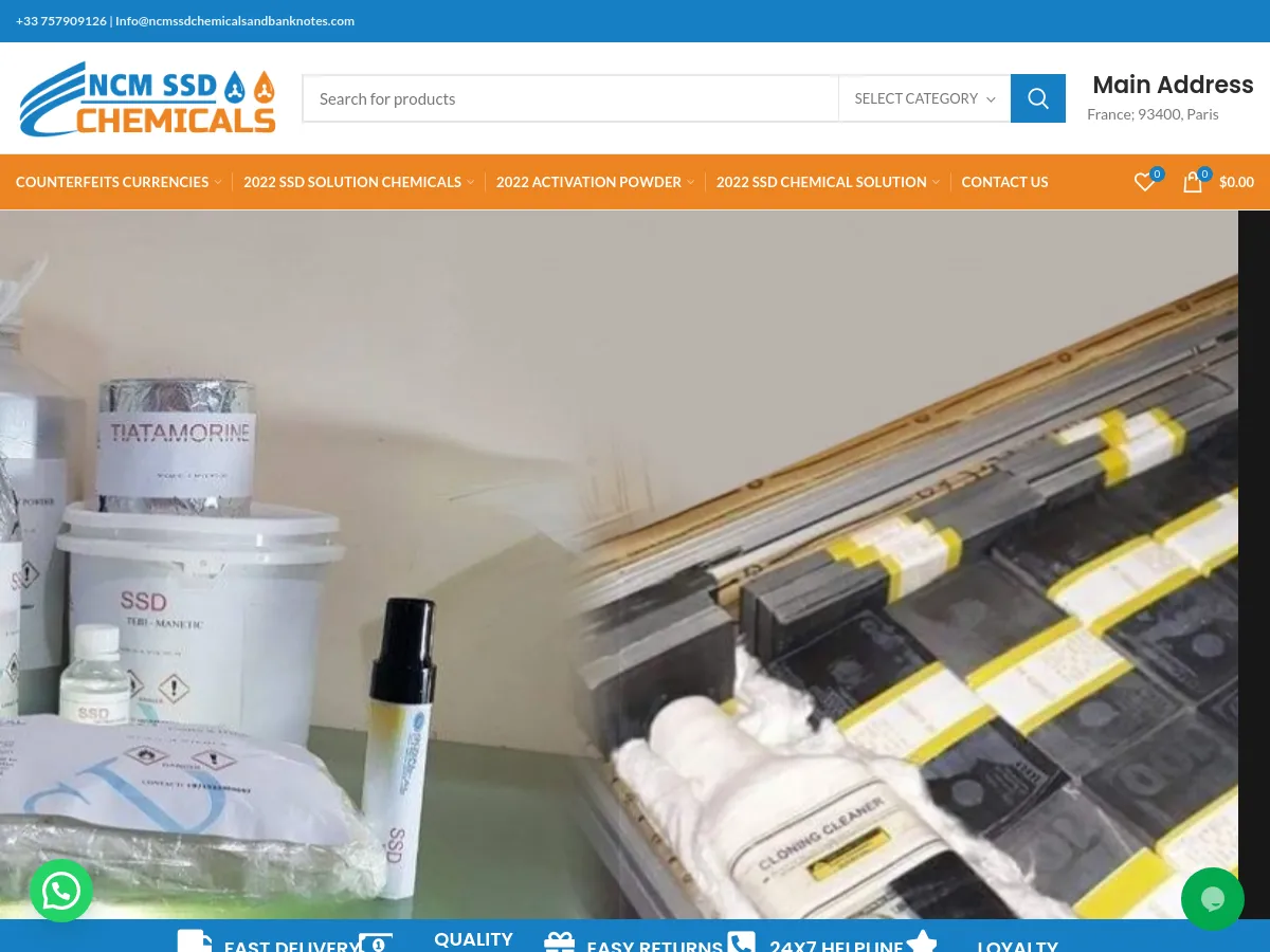 ncmssdchemicalsandbanknotes.com