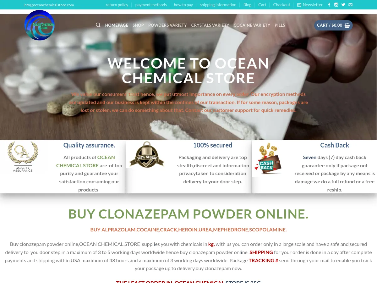 oceanchemicalstore.com