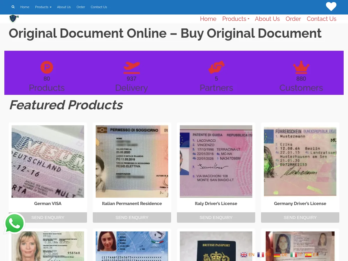 originalexpressdocuments.com