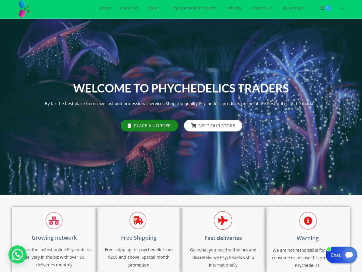 phychedelicstraders.com