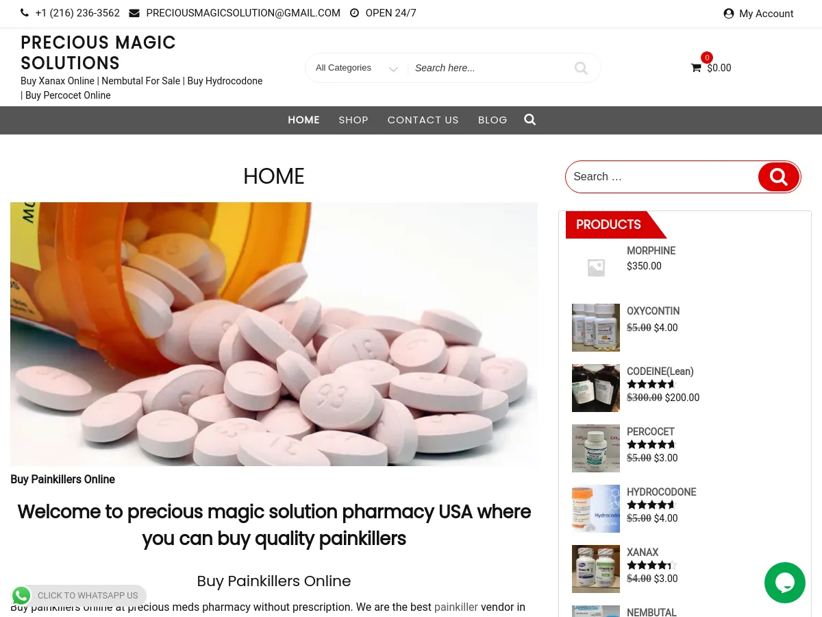 preciousmagicsolution.net