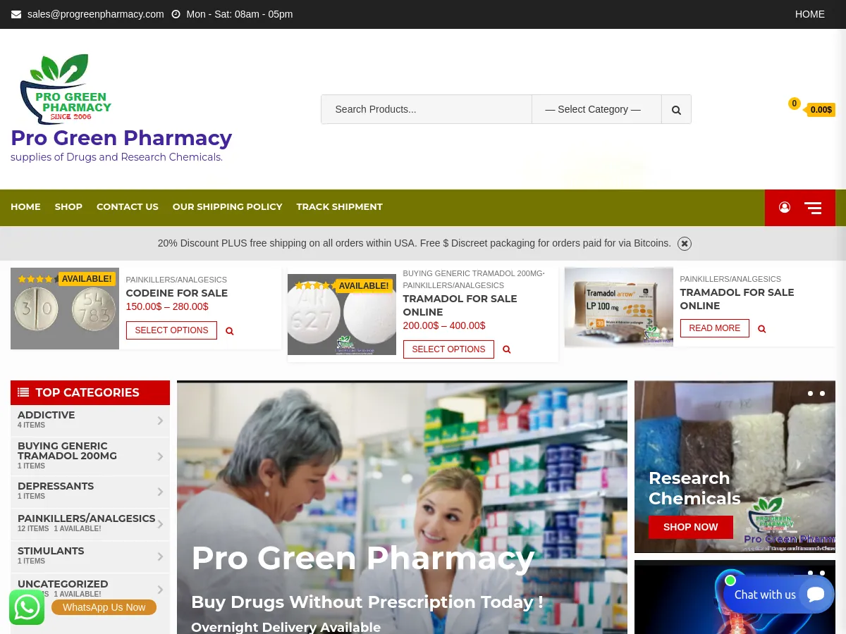 progreenpharmacy.com