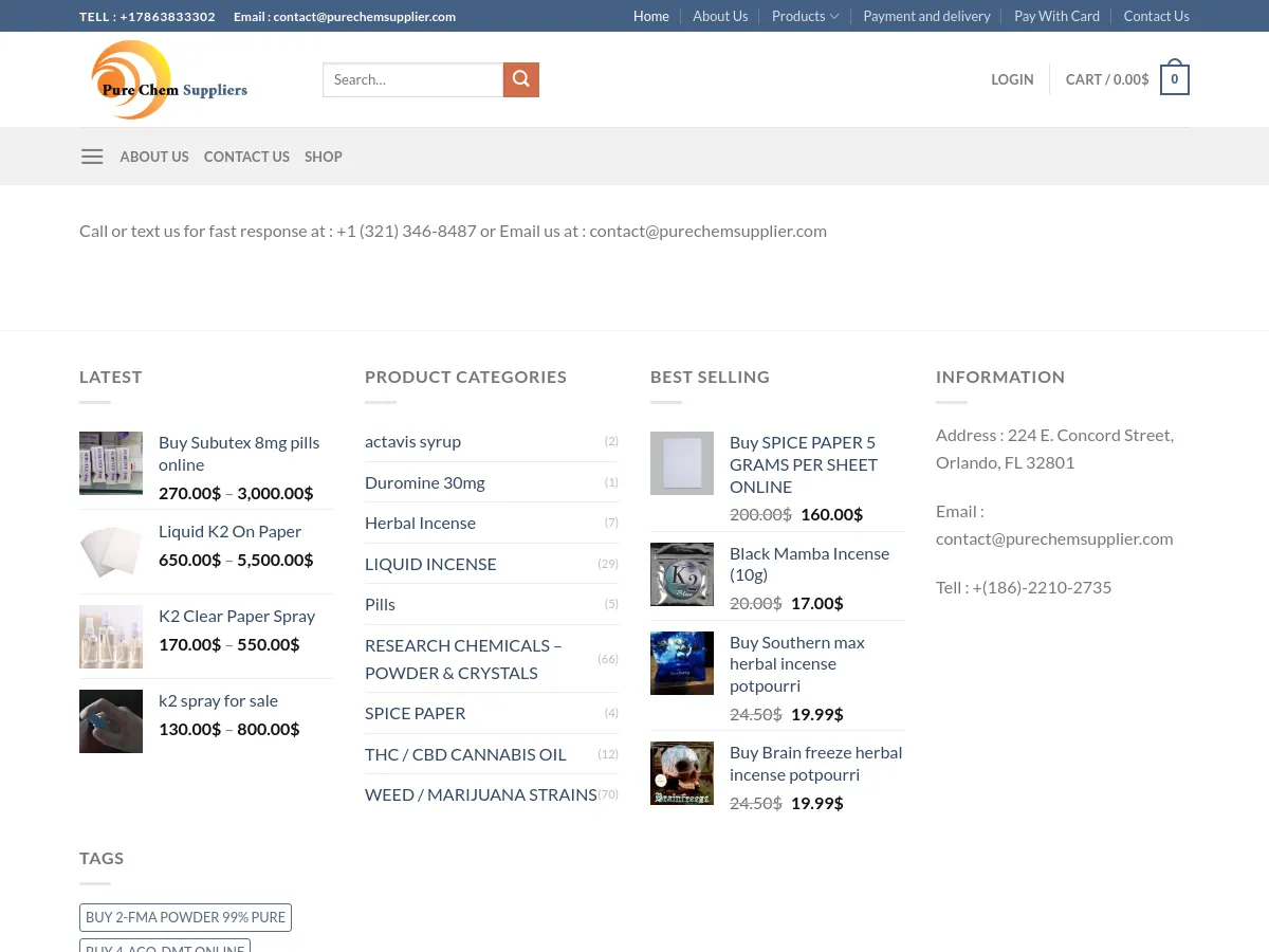 purechemsupplier.com