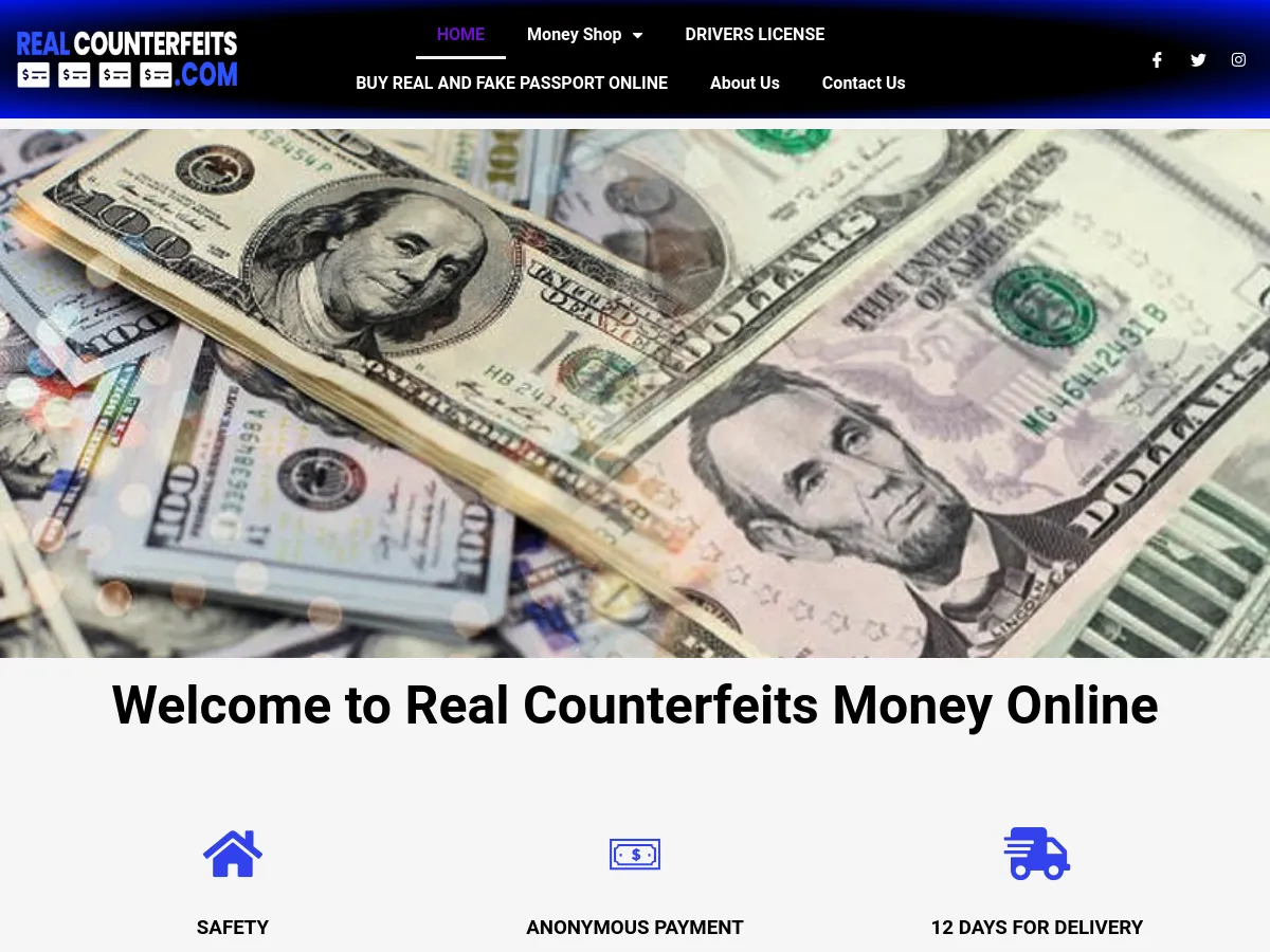 realcounterfeitsmoney.com