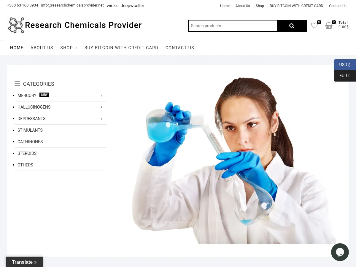 researchchemicalsprovider.net