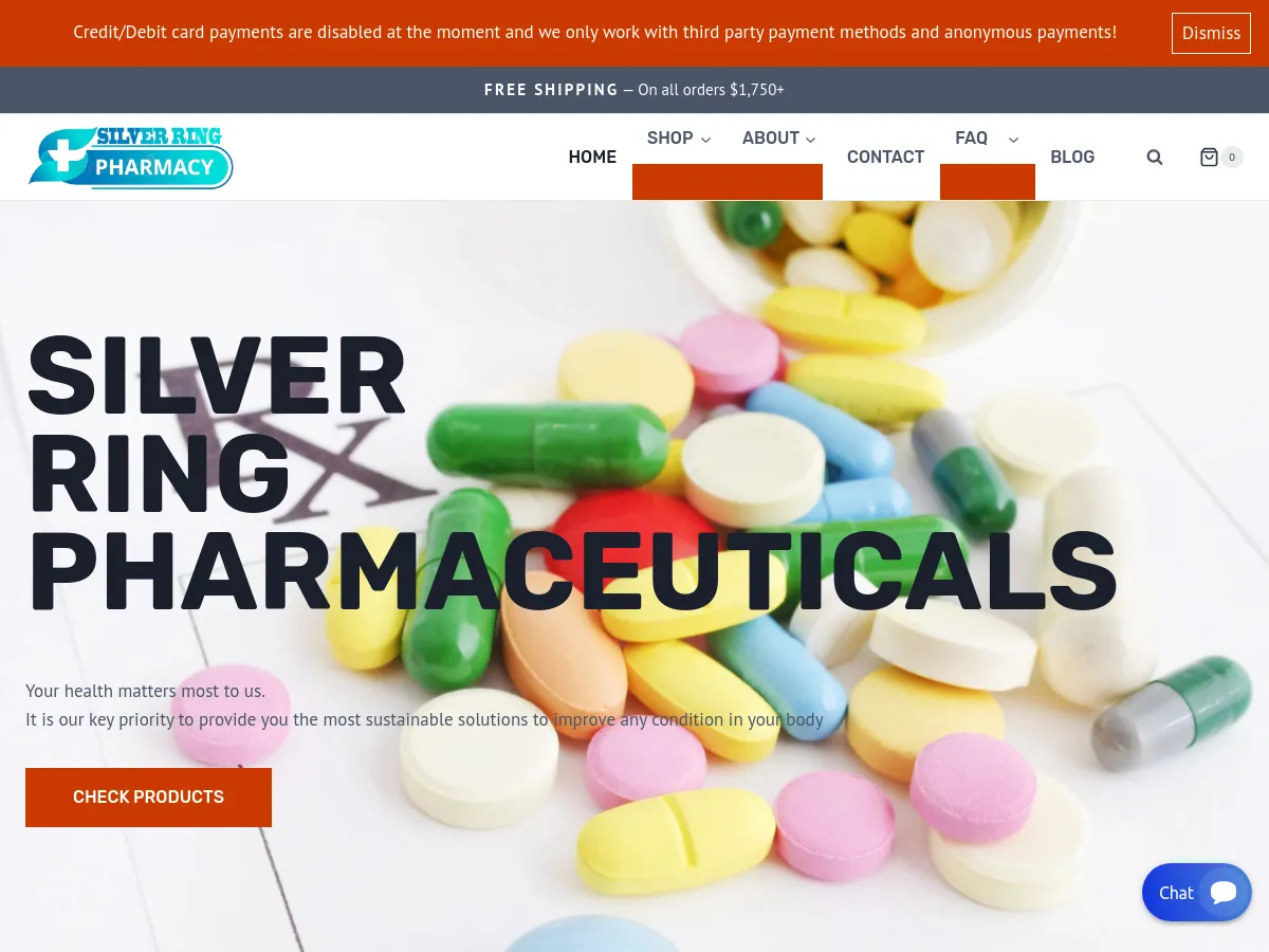 silverringpharma.com
