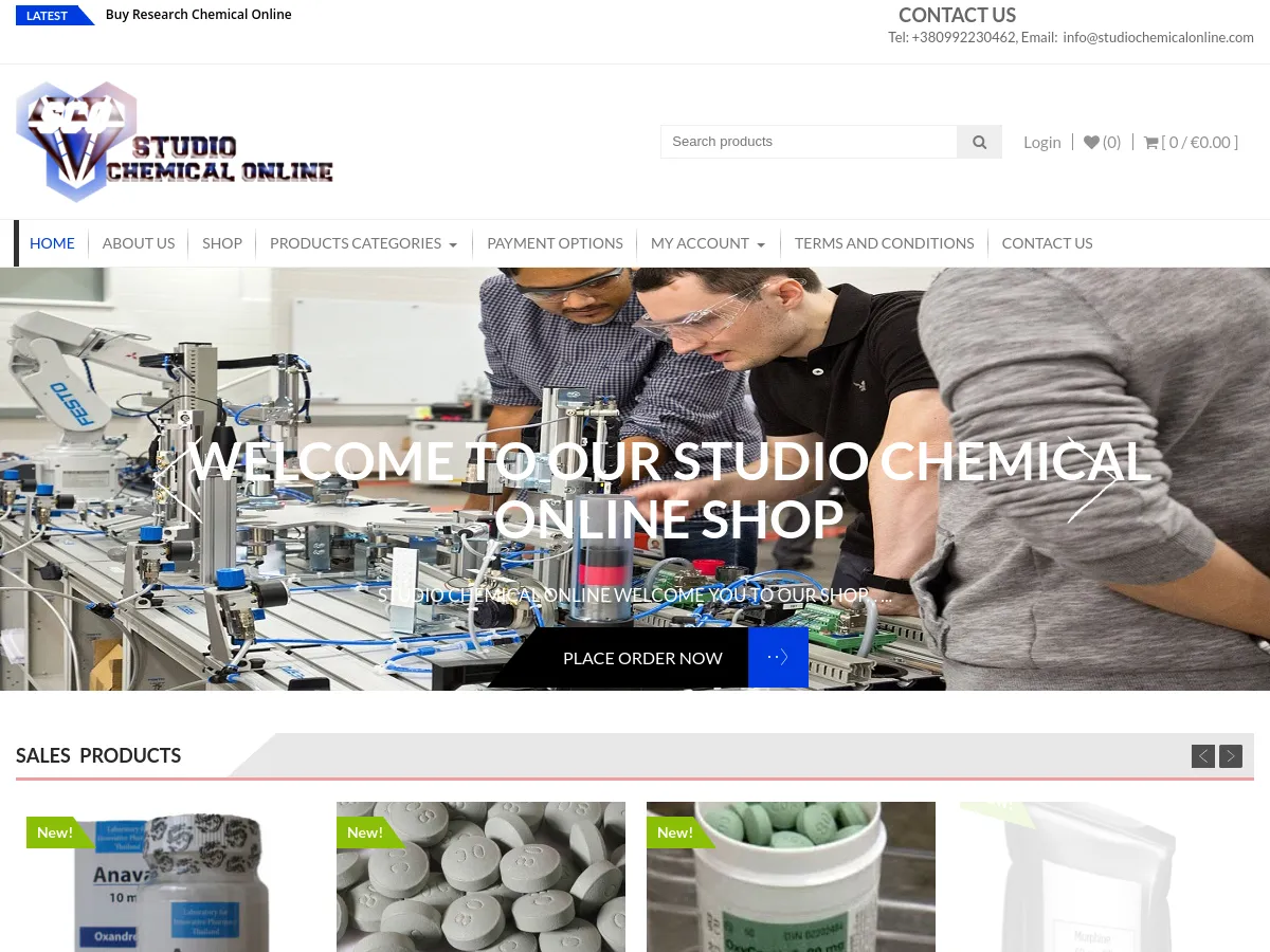 studiochemicalonline.com