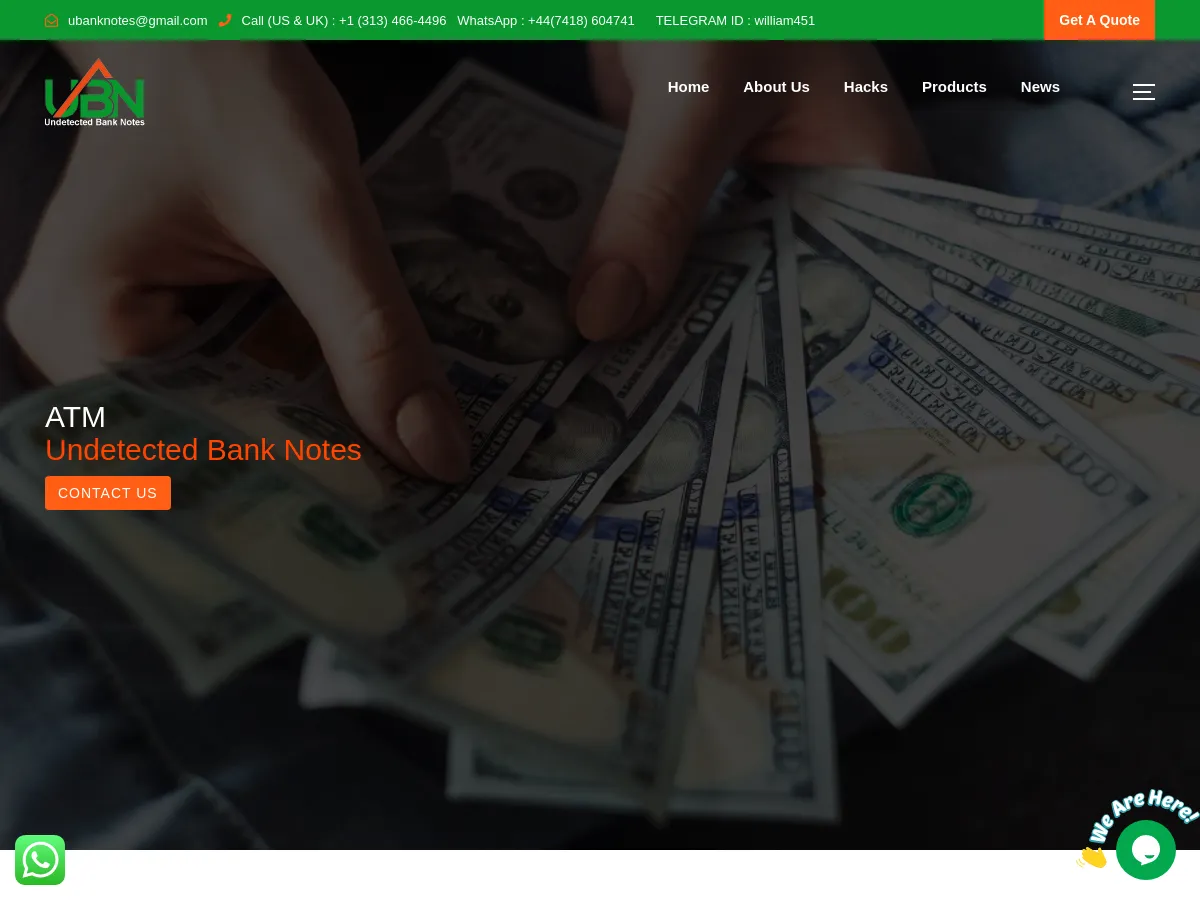 undetectedbanknotes.com
