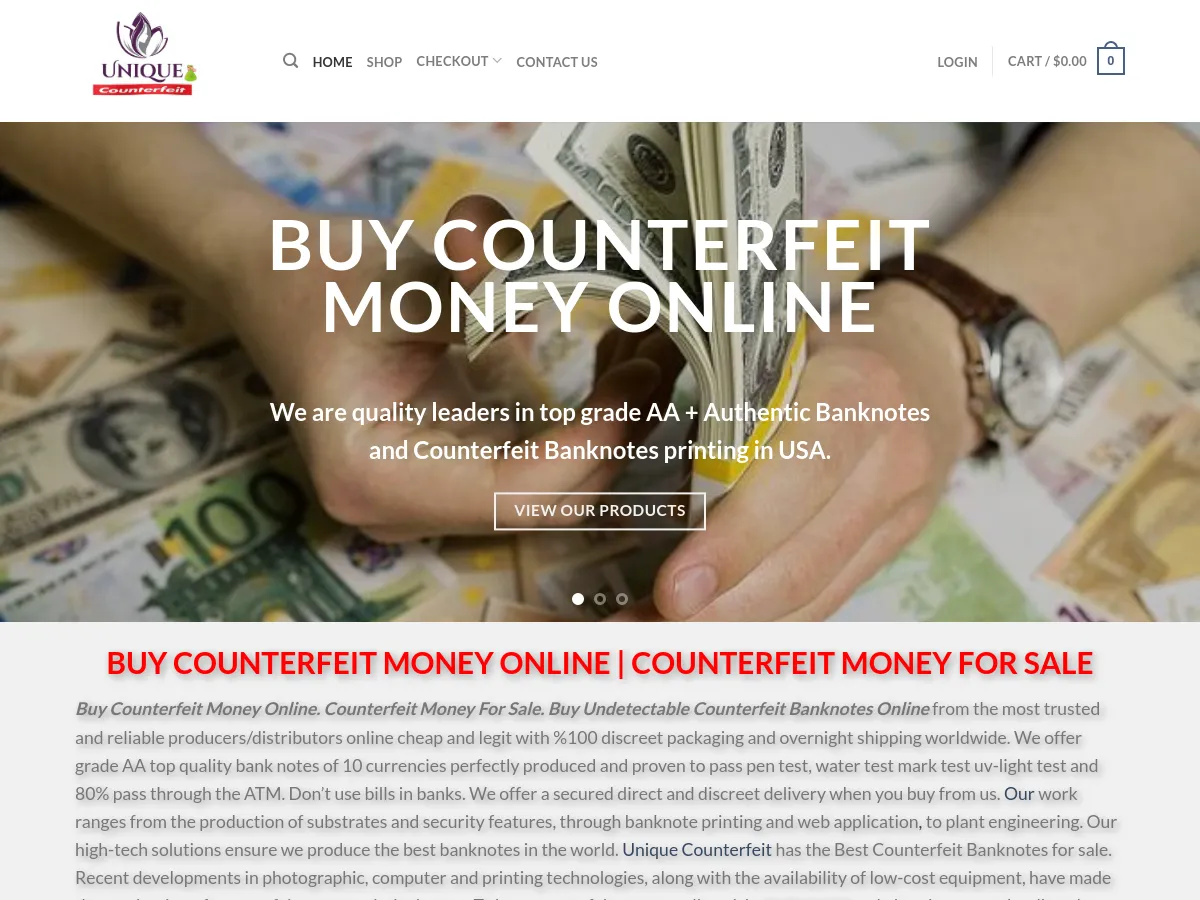 uniquecounterfeit.com