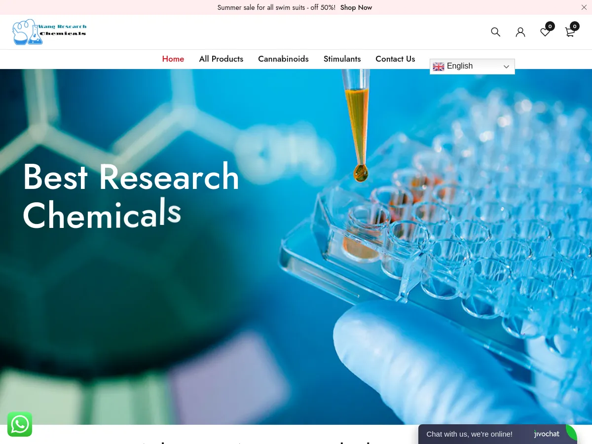 wangresearchchemicals.com