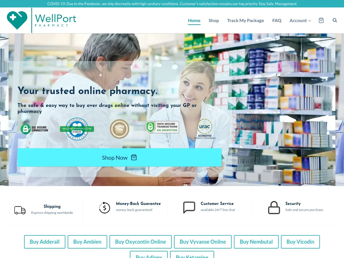 wellportpharmacy.org