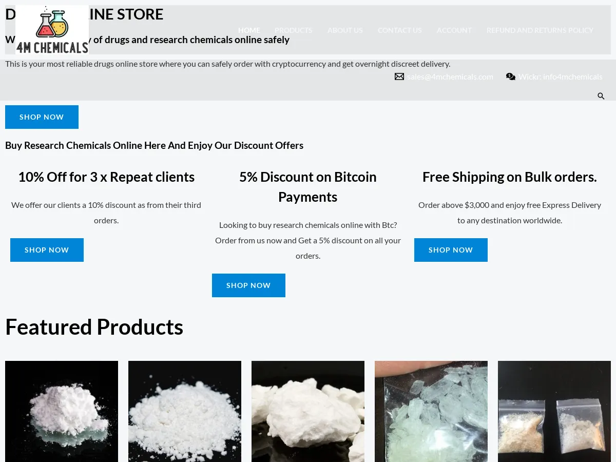 4mchemicals.com