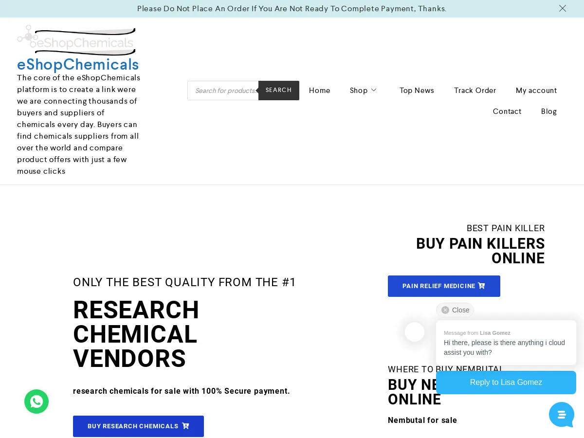 eshopchemicals.com