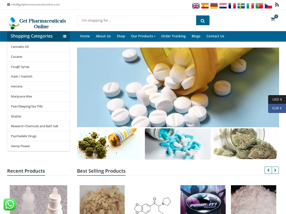 getpharmaceuticalsonline.com