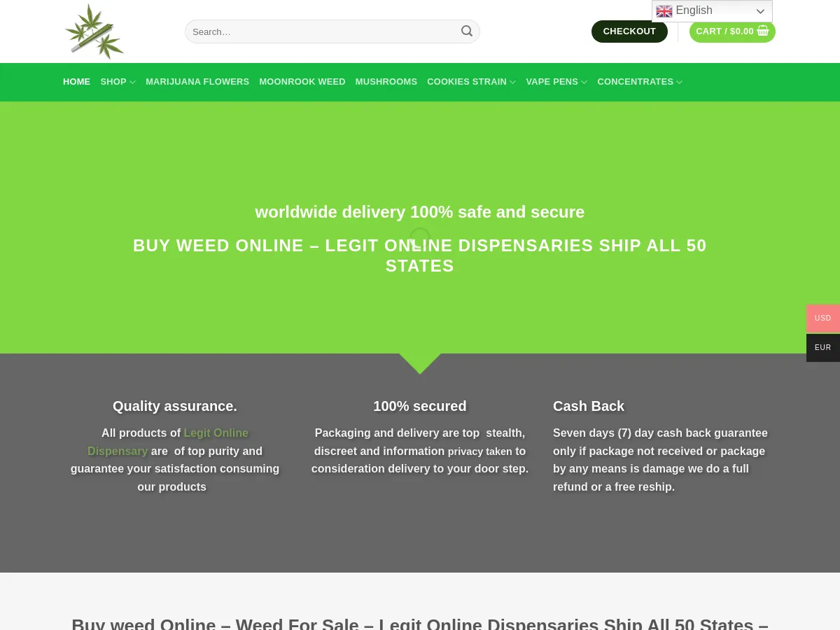 legitonlinedispensary.com