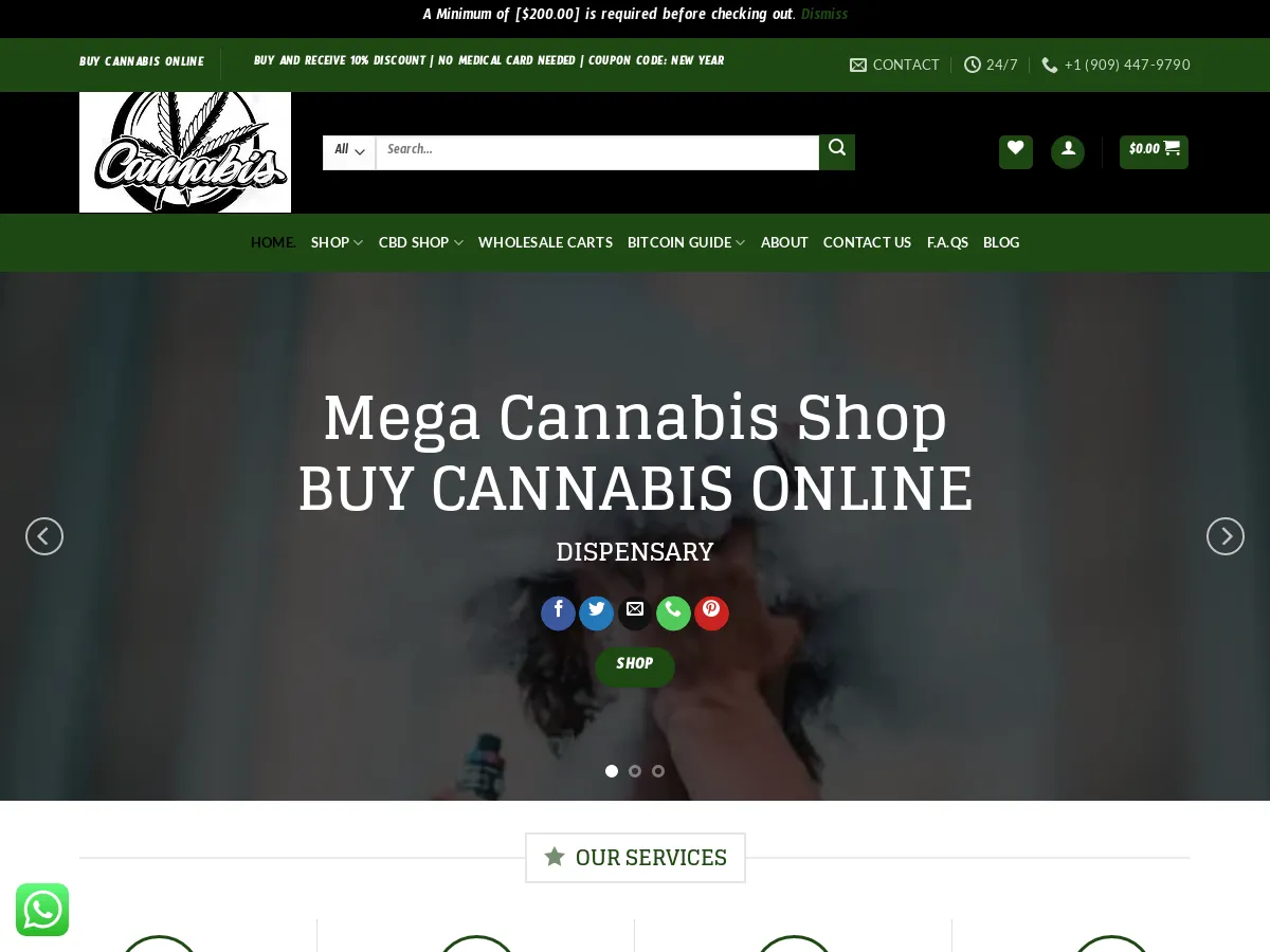 megacannabisshop.com